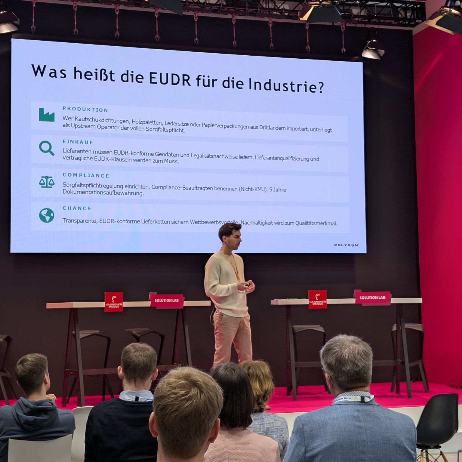 EUDR-Vortrag · Hannover Messe